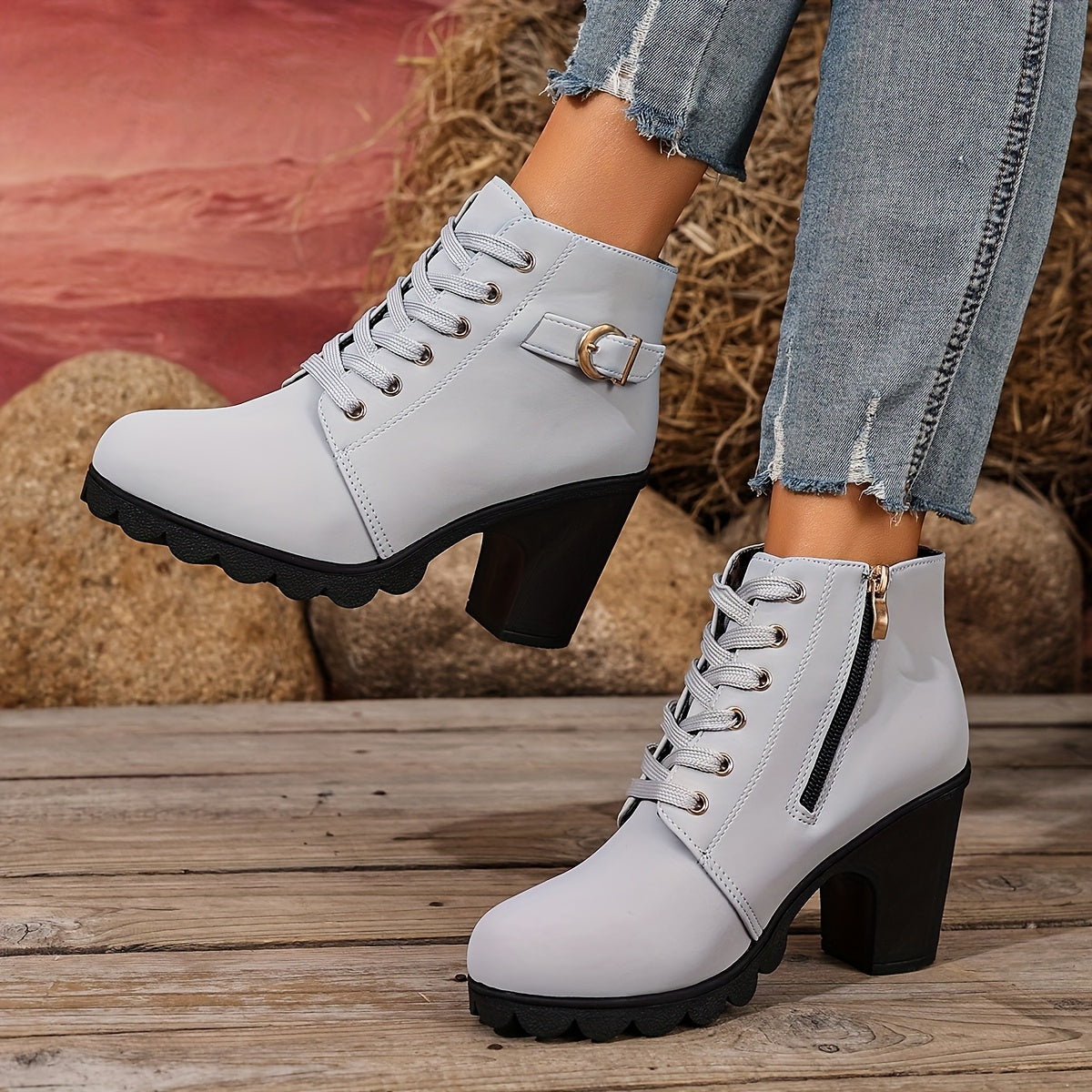 Women’s High Heel Ankle Boots – Fashionable, Sexy & Elegant, All-Season