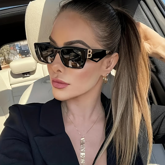 🕶️ Fashion Simple Large Frame Sunglasses 😎 | Hip-Hop Style 🎤 | Hollowed-Out Design ✨ | Street Photography Eyewear 📸 | Bold Personality Shades 🔥
