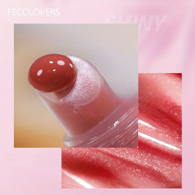 💄 10-Color Big Lip Gloss – 🍒 Wet Cherry Shine | Hydrating, Moisturizing & Long-Lasting Lip Oil ✨ ✨ Features: