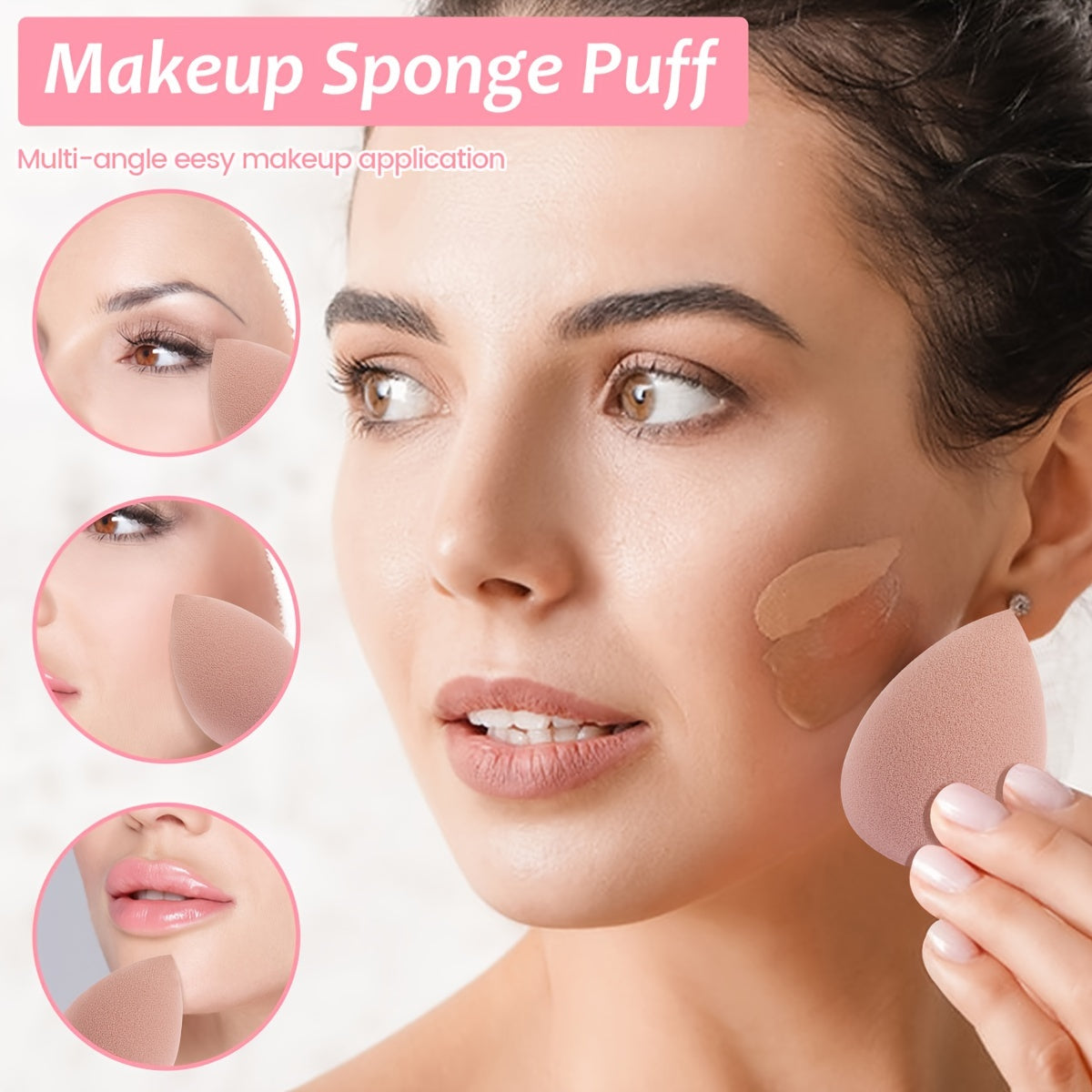 💄 30pcs Professional Makeup Brush Set 👜 Velvet Bag 🧽 Beauty Blender 🌸 Makeup Remover Puff 🌀 Cleaning Mat 🚿 Bathroom Bag 🪶 Soft to touch 🎨 Foundation & Eyeshadow Blending Brush Kit 👩 For Women 🎁 Mother’s Day Gift Set 💐