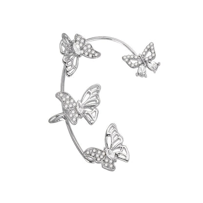 Butterfly Gemstone Ear Cuffs – No Piercing