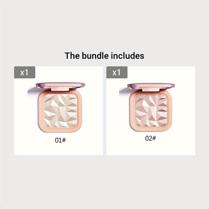 ✨ Highlighter Palette – Iridescent Glow for Face & Body, Shimmer & Sculpt, Festival Ready 🎶