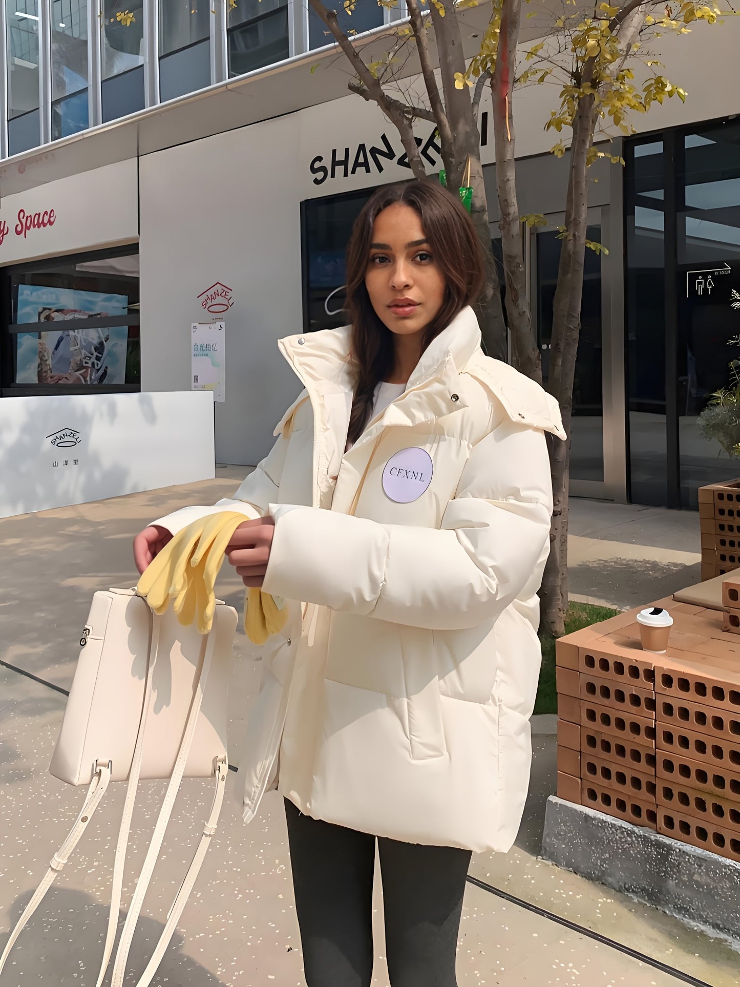 🧥❄️ Women's Thickened Winter Hooded Jacket with Stand Collar 🔥 Heavyweight Warm Coat | 👚 Long Sleeve Casual Outerwear | 🎨 Solid Color ⛄ Perfect for Cold Weather | 🌟 Versatile for Everyday & Formal Looks | 💖 Winter Coats for Women