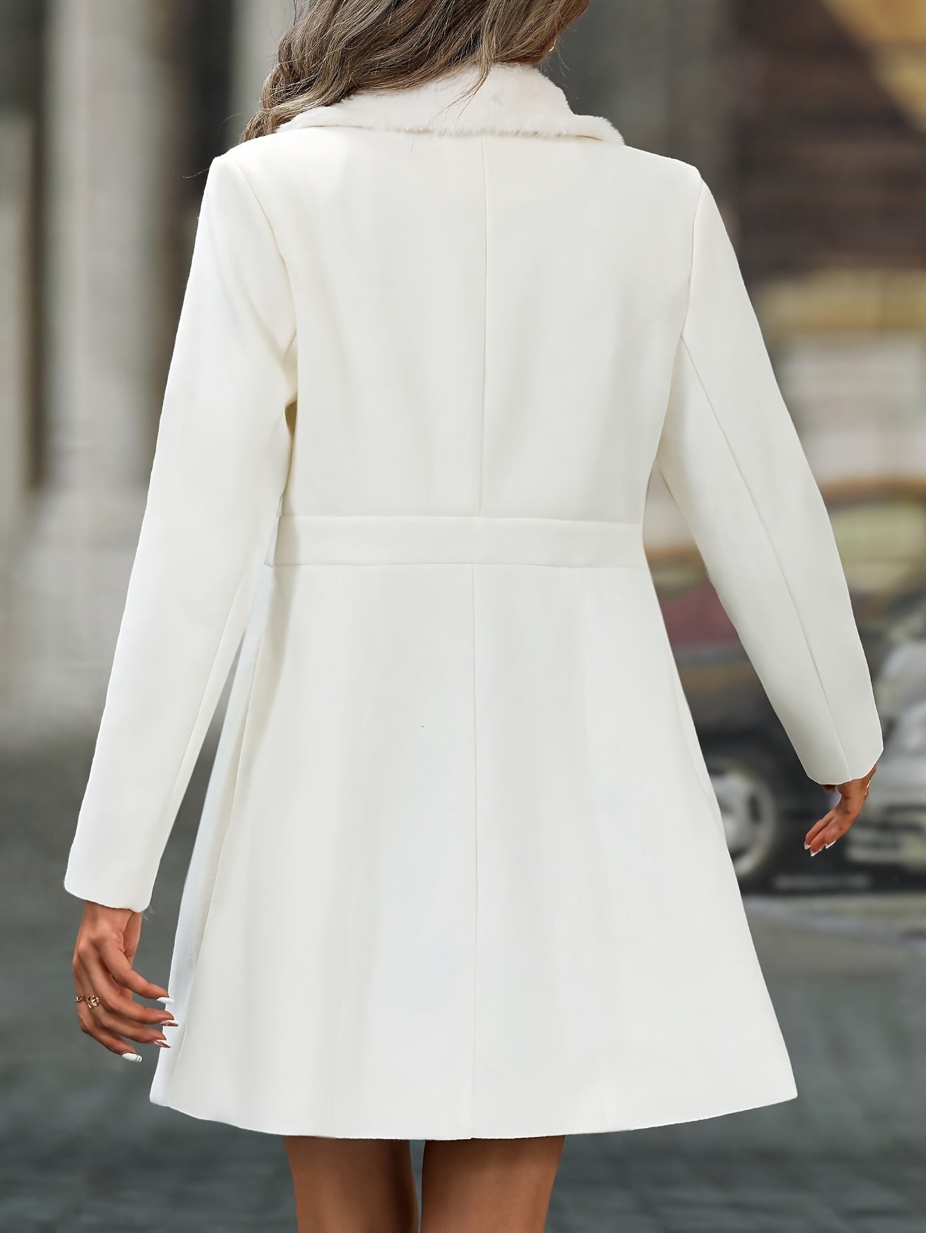 Elegant Black Trench Coat