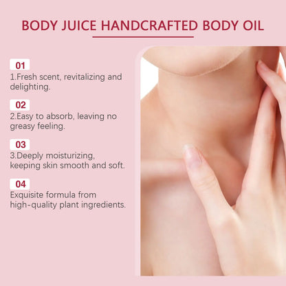 Oceaura Strawberry Skin Care Oil 🍓✨ | Massage Body Oil 💆‍♀️ | Quick Absorption ⚡ | Stress Relief & Relaxation 🌿😌 | Gentle & Nourishing 💧 | Fresh Fruit Scent 🌸🍓