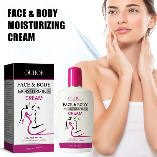 Ouhoe Brightening Skin Lotion 🌸✨ | Nourishing & Repair 🤍 | Dullness Repair 🌿 | Hydrating 💧 | Whitening Skin Tone 🌞 | Body Care Lotion for Arm, Leg & Knee 🦵💖