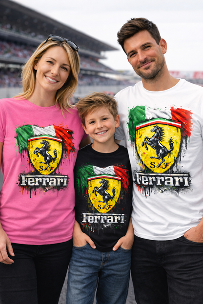 Ferrari T-Shirt for Men & Women – All Sizes and Colors