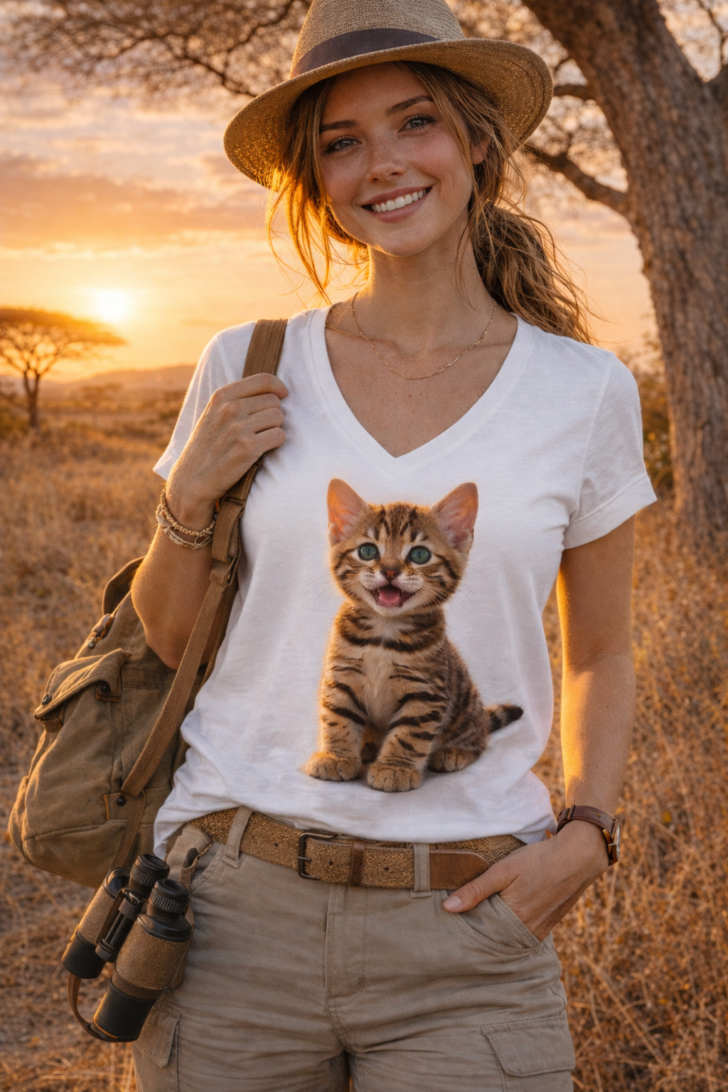 Bengal Savannah Kitten T-Shirt