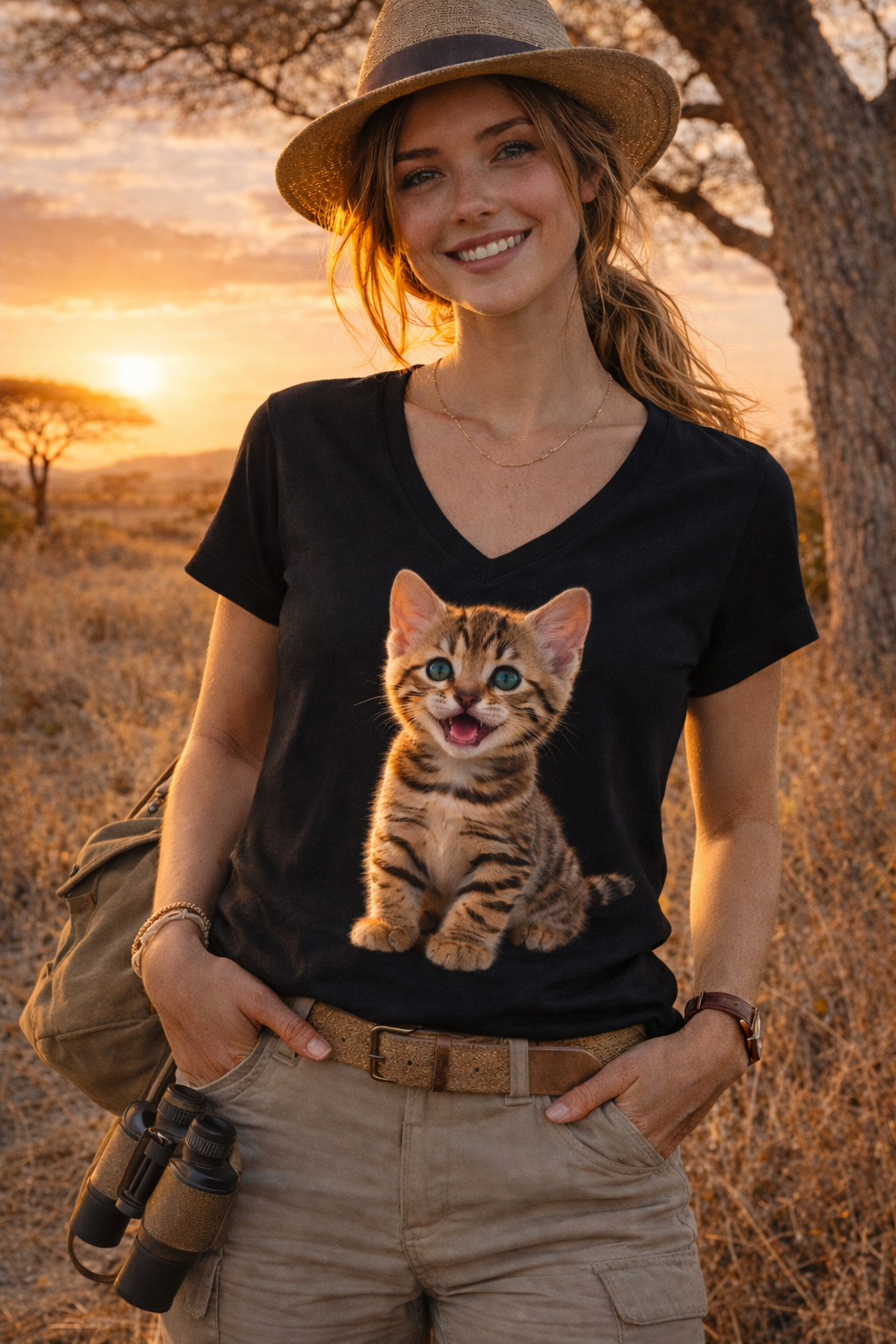 Bengal Savannah Kitten T-Shirt
