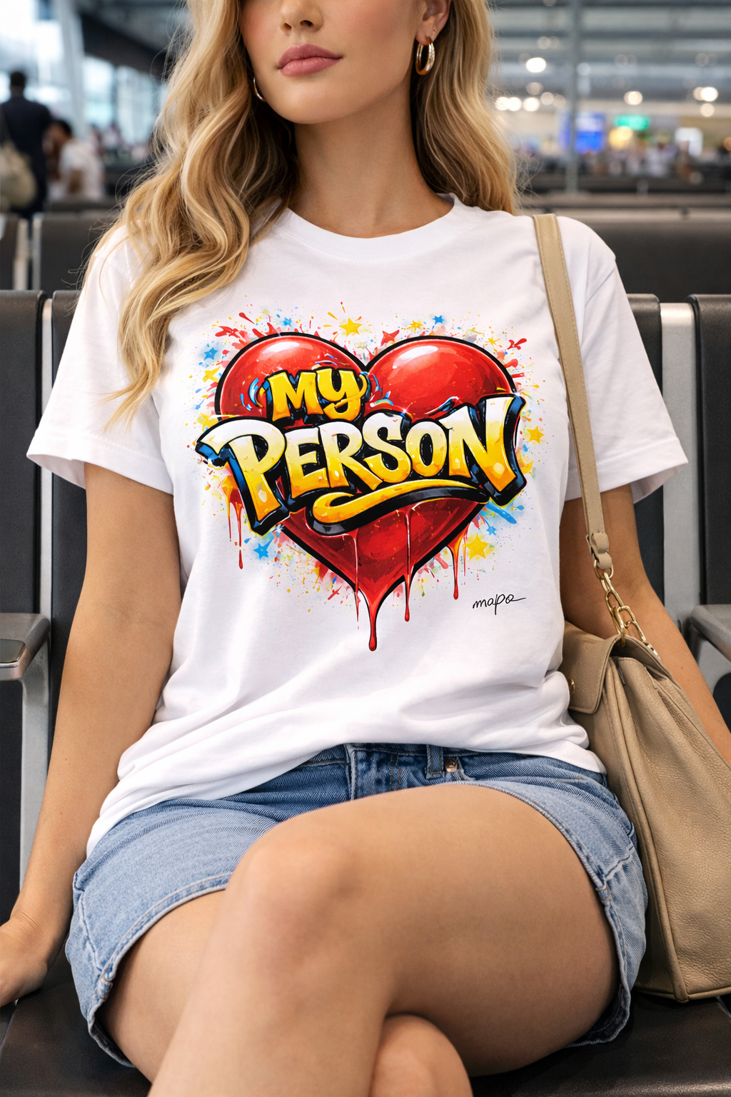 MAPO Women’s T-Shirt – Exclusive “My Person” Design | Sold in Europe Only