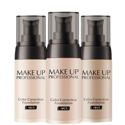 💄 LAIKOU Makeup Base Foundation ✨ | Liquid BB Cream + Concealer 🧴 | Moisturizing & Oil-Control 💧 | Whitening & Waterproof 🌸 | 40g Professional Makeup 💖