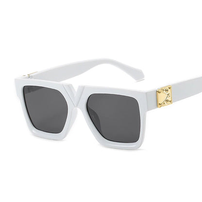 🕶️ 2021 Square Sunglasses for Women 😍 | Luxury Brand Style ✨ | Black Rectangle Shades 🔥 | Retro Travel Fashion Eyewear 👩‍🦰