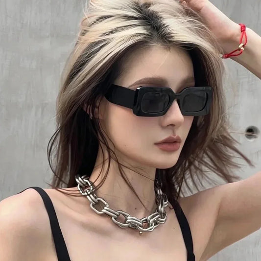 Women’s Square Sunglasses – Popular Designer Style 😎 | Jelly Color Lenses 🌈, UV400 Protection 🛡️ | Custom Logo Available ✍️