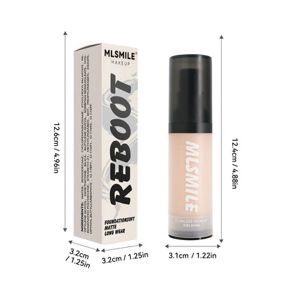 💄 Face Foundation Cream ✨ | Oil-Control Matte BB Cream 😎 | Waterproof & Long-Lasting 💧 | Full Coverage Concealer Liquid 🧴 | Professional Makeup Base 💖