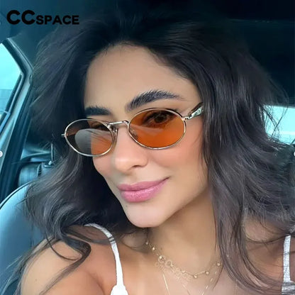 🕶️✨ CCspace Luxury Retro Punk Sunglasses – Women’s 2024 Party Eyewear 🌴💃