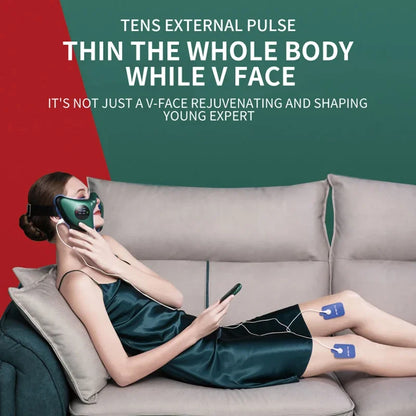 Smart Facial Massager for V-Shape Lifting and Skin Firming
