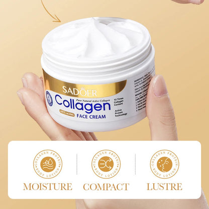 💧✨ SADOER Collagen Face Cream – Hydrating & Firming Care ✨💧