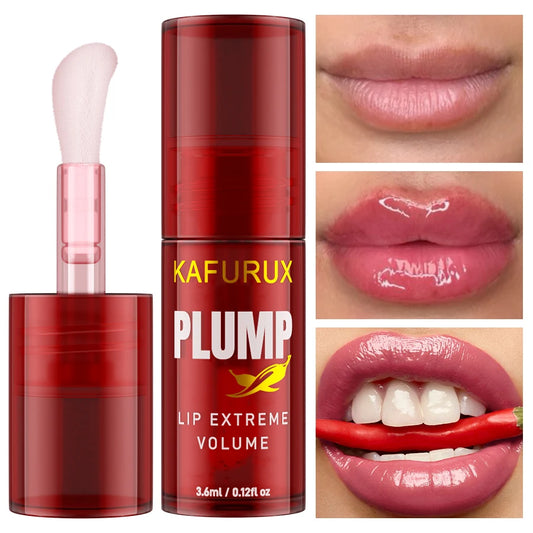 💋✨ 1PC Lip Plump Oil Serum – Instant Volumising & Long-Lasting Lips 💖🌿