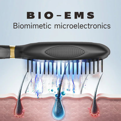 Electric Scalp Massager and Laser Hair Growth Comb