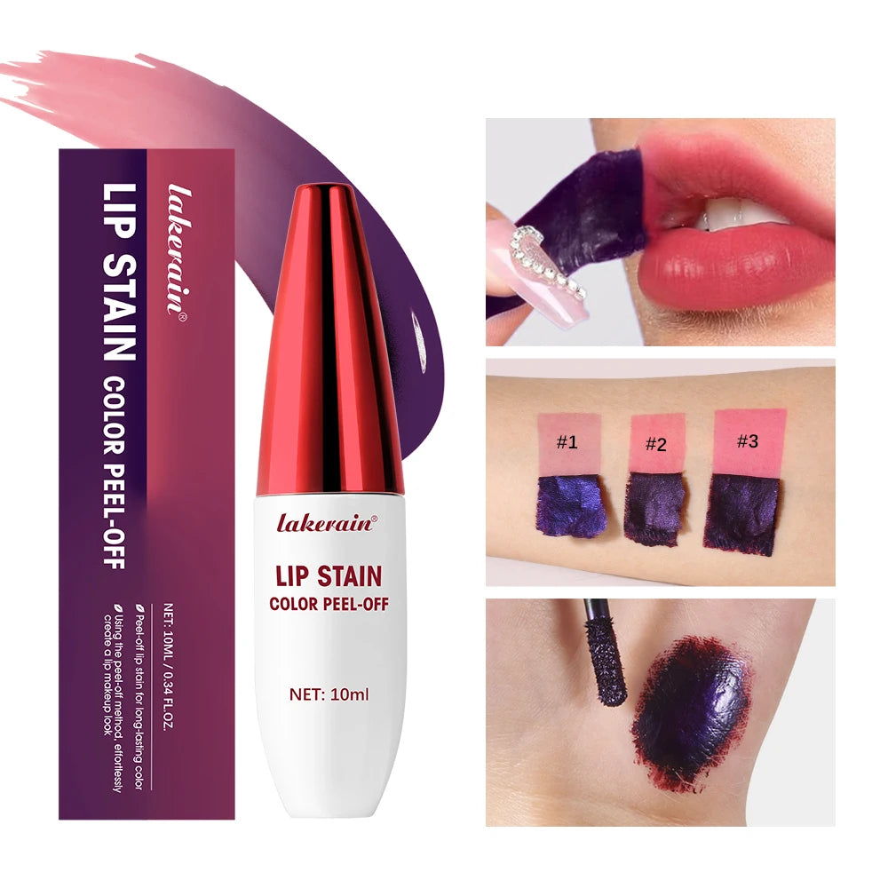Peel-Off Matte Lip Gloss with Contour Outline