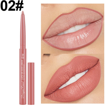 Automatic Rotating Waterproof Matte Lip Liner Pen