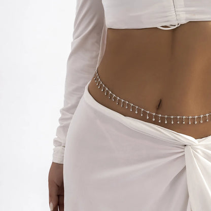 ✨💃 Hip Hop Double Layer Waist Chain – Sexy Adjustable Body Jewelry 🔗🔥