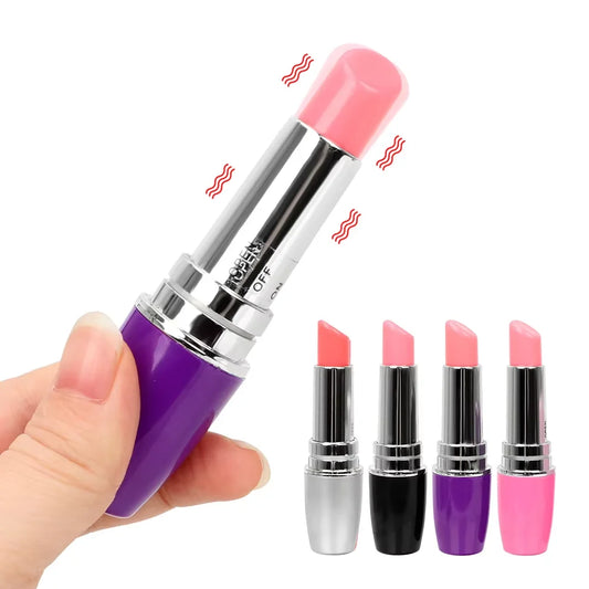 Mini Lipstick Vibrator 💄⚡ | Speed Adjustable 🔄 | Privacy Bullet Design 🔒 | Clitoral Stimulator & Massage 💆‍♀️🔥 | Erotic Toy for Women 💖 | Adult Product 🌙