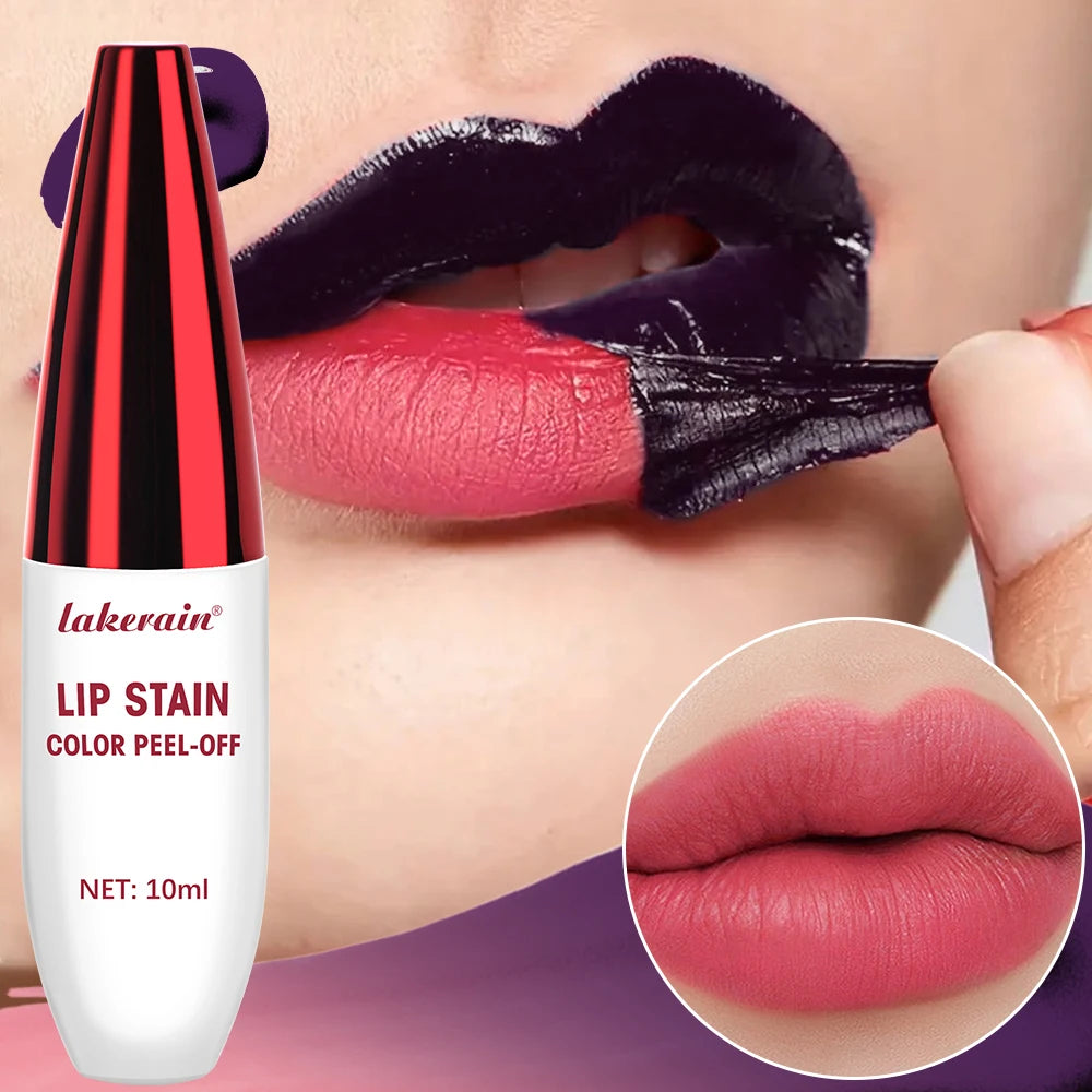 Peel-Off Matte Lip Gloss with Contour Outline