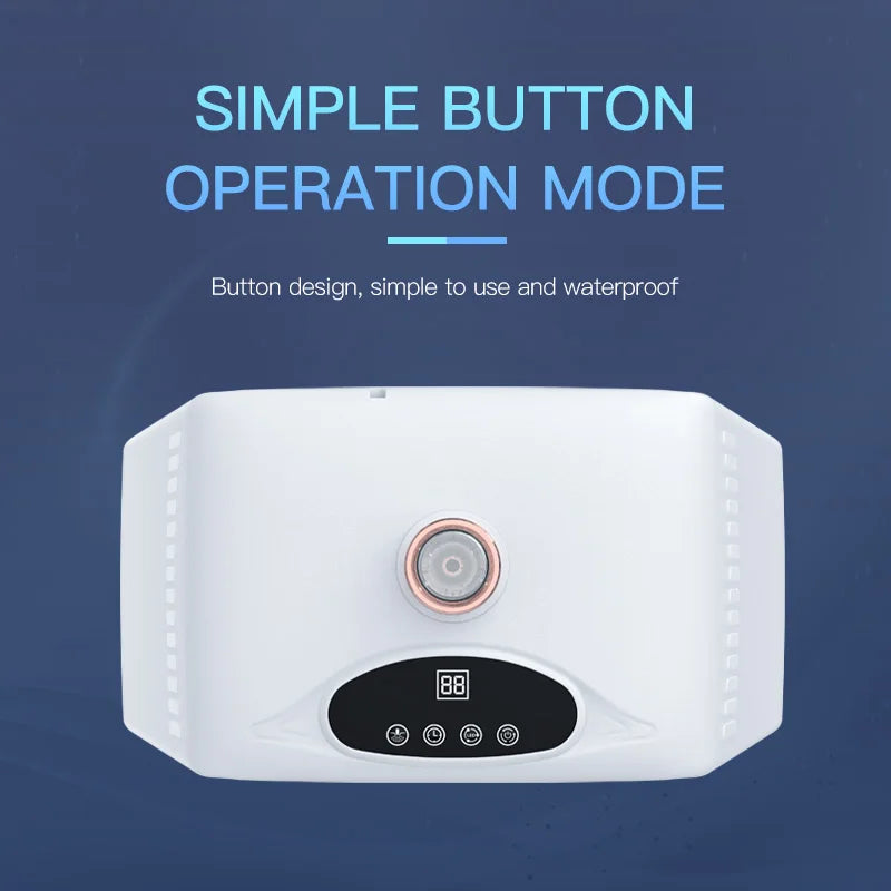 LED Face Mask with Nano Water Spray