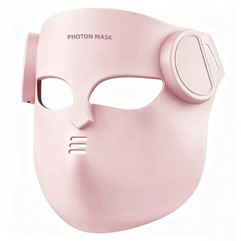 LED Face and Neck Mask with Red Light and Infrared Therapy