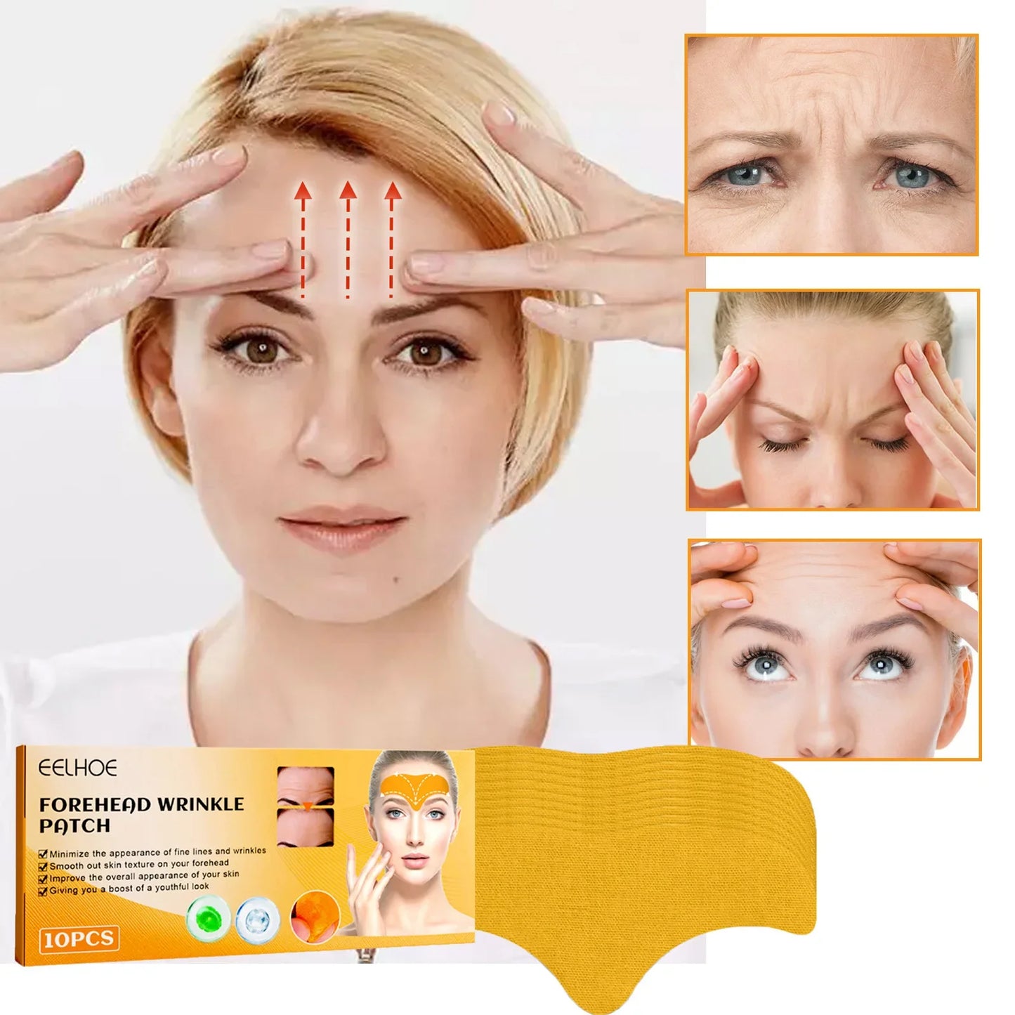 🌿✨ Forehead Wrinkle Patches – Anti-Wrinkle & Firming Treatment ✨🌿