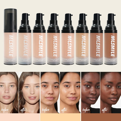💄 Face Foundation Cream ✨ | Oil-Control Matte BB Cream 😎 | Waterproof & Long-Lasting 💧 | Full Coverage Concealer Liquid 🧴 | Professional Makeup Base 💖