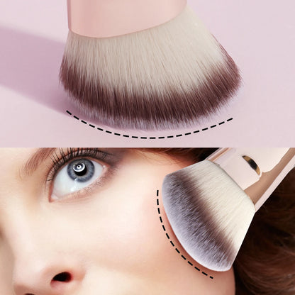 ✨ MAANGE 4pcs Makeup Brush Set 💄 | Dual-Ended Brushes 🖌️ | Foundation, Powder & Blush 🌸 | Eyeshadow Detailing 👁️ | Beginner-Friendly & Travel Box 🧳
