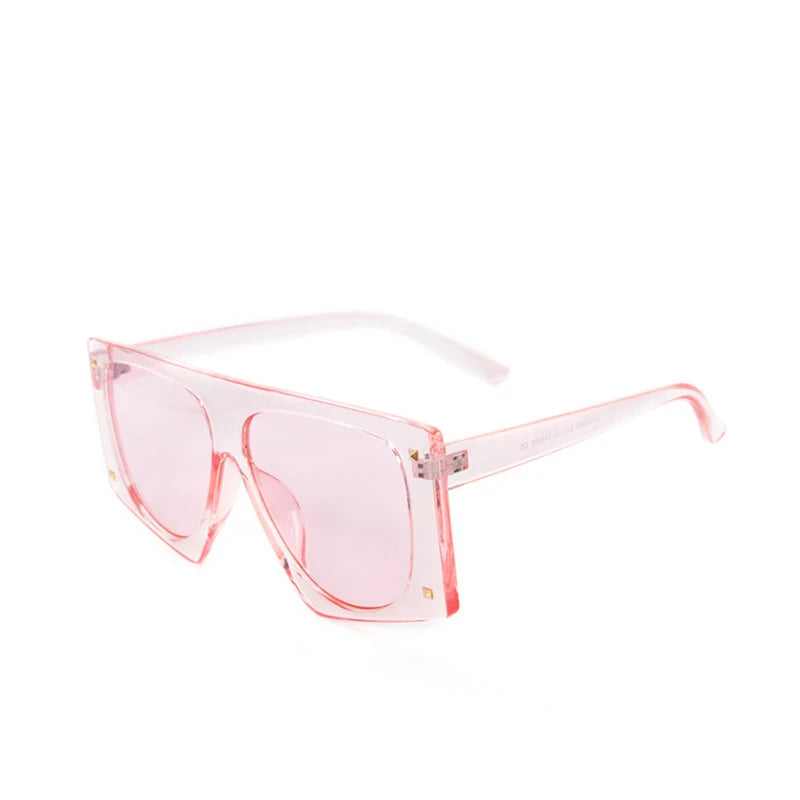 🐆🕶️ Punk Leopard Oversized Sunglasses – Sexy Gradient UV400 Shades 🔥✨