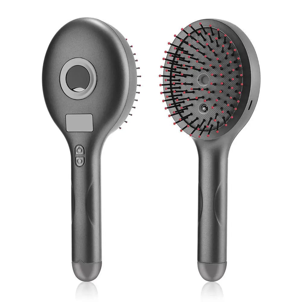 Red Light Therapy Hair Growth Comb with Spray and Vibration