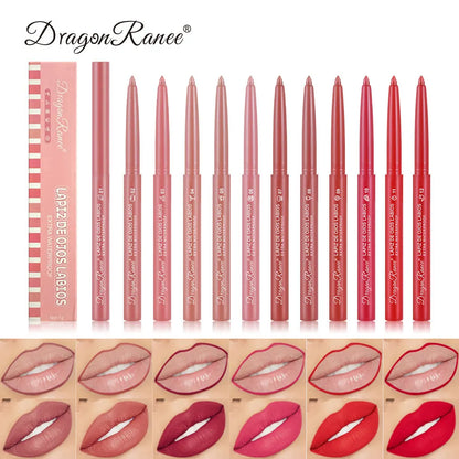 Automatic Rotating Waterproof Matte Lip Liner Pen