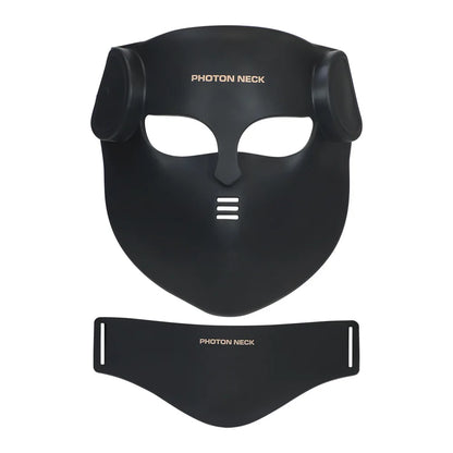 LED Face and Neck Mask with Red Light and Infrared Therapy