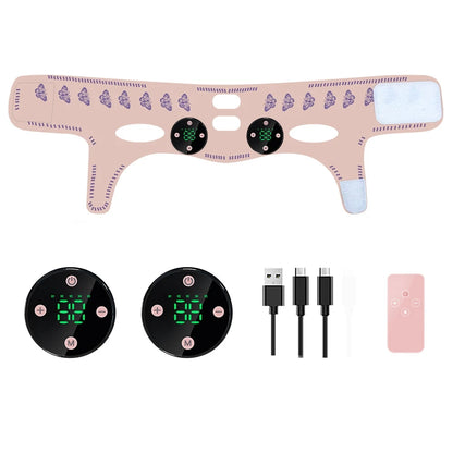 Microcurrent V Face Band EMS Skin Lifting and Jawline Tightening Device