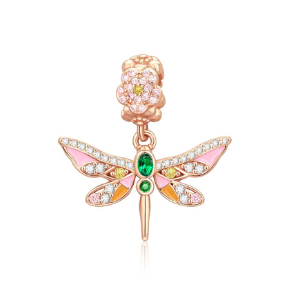 🌟💎 Classic 925 Sterling Silver Rose Gold Charms Collection 💎🌟