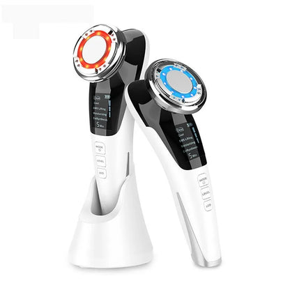 EMS Facial Massager with Microcurrent Deep Cleaning and Cool Compress