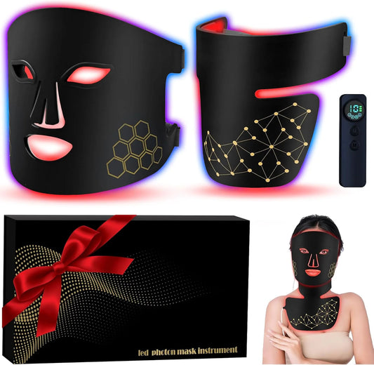 Hello Face LED Mask - Anti-Aging & Acne Face Neck Treatment