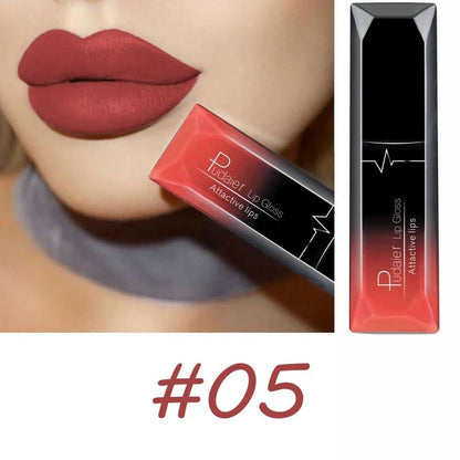 💄✨ 17-Color Sexy Matte Lip Makeup – Long-Lasting Liquid Lipstick & Lip Gloss 💋💖