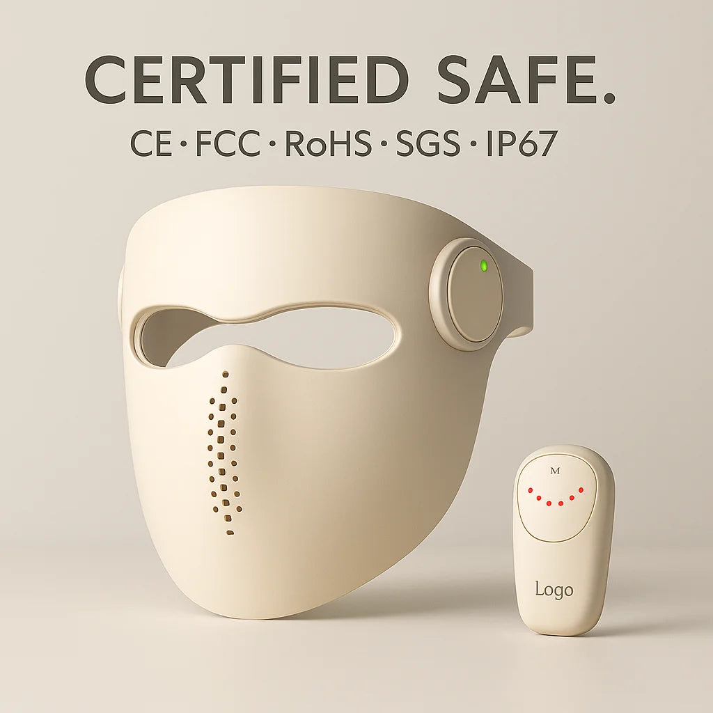 5D Red Light Therapy Mask 1064nm - Anti-Aging & Skin Rejuvenation