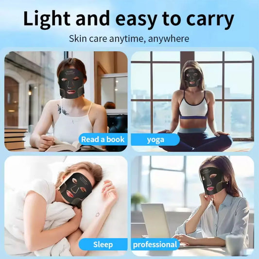 LED Light Therapy Face Mask - Anti-Aging & Skin Rejuvenation