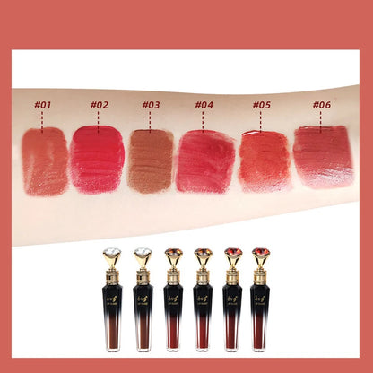Velvet Matte Lip Gloss 💄✨ | Long-Lasting & Durable ⏳ | Moisturizing 💧 | Waterproof 💦 | Non-Fading 🌸 | Non-Stick Cup ☕ | Cosmetic for Women 💋