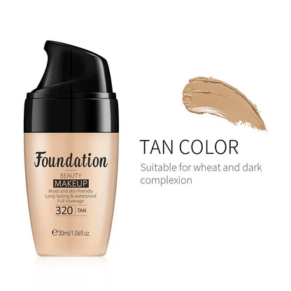 💄 LAIKOU Liquid Foundation ✨ | Moisturizing & Long-Lasting 💧 | Natural Brightening Face Base 🌸 | 30ml Tone-Correcting Makeup 🧴 | Flawless Coverage 💖