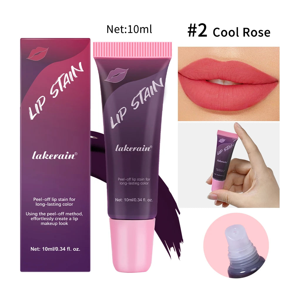 Peel-Off Matte Lip Gloss with Contour Outline