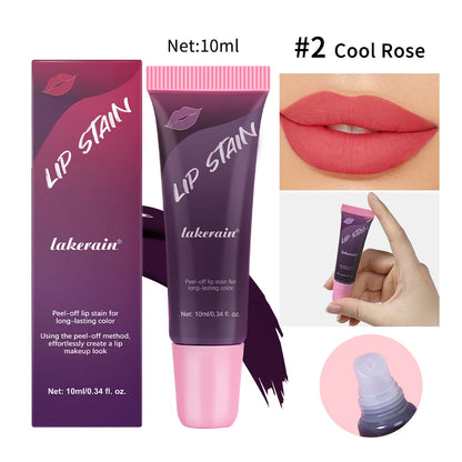 Peel-Off Matte Lip Gloss with Contour Outline