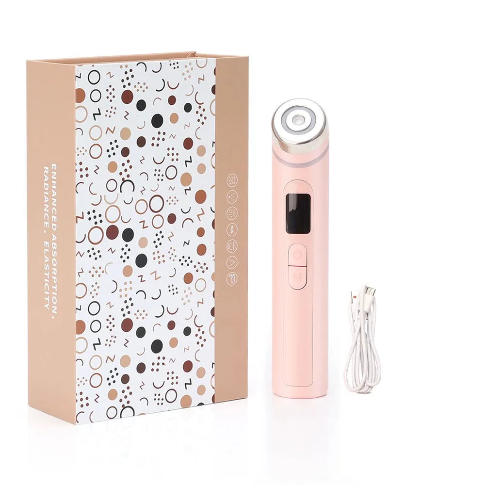 Microcurrent LED Face and Neck Lifting Massager for Skin Rejuvenation