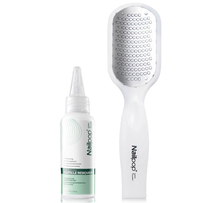 🦶✨ Nailpop Professional Callus Remover Kit – Extra Strength Gel & Foot File ✨🦶